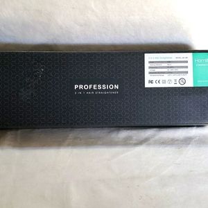 HOMITT LM188 2 in 1 Hair Straightener Curler 100v